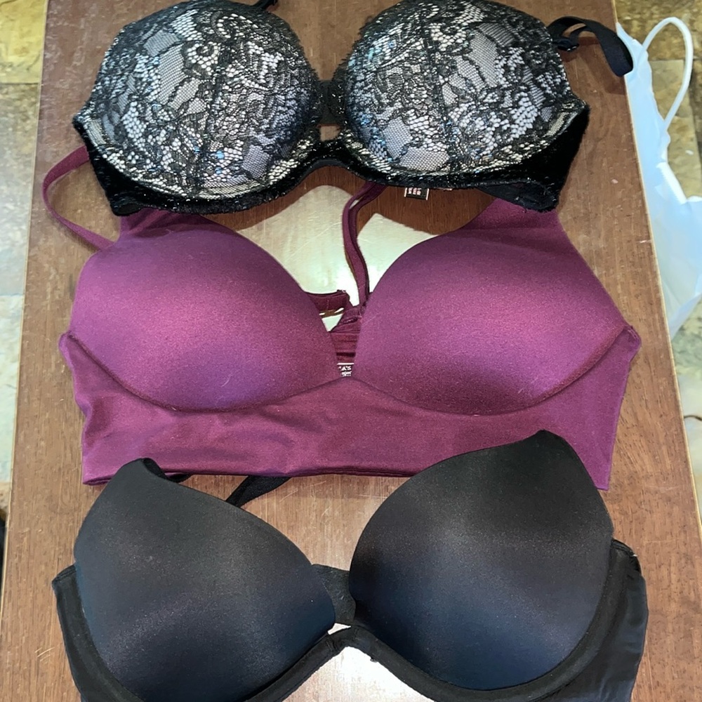 Victorias Secret 3 piece Bra Set